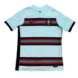 Nike Portugal Jersey Youth Large National Football Team Drifit Ronaldo #7 Soccer
